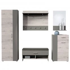 Kommode - Sandeiche - Lava - 2-türig -Esszimmer Verkaufsgeschäft 0131008900 03 1600Wx1600H