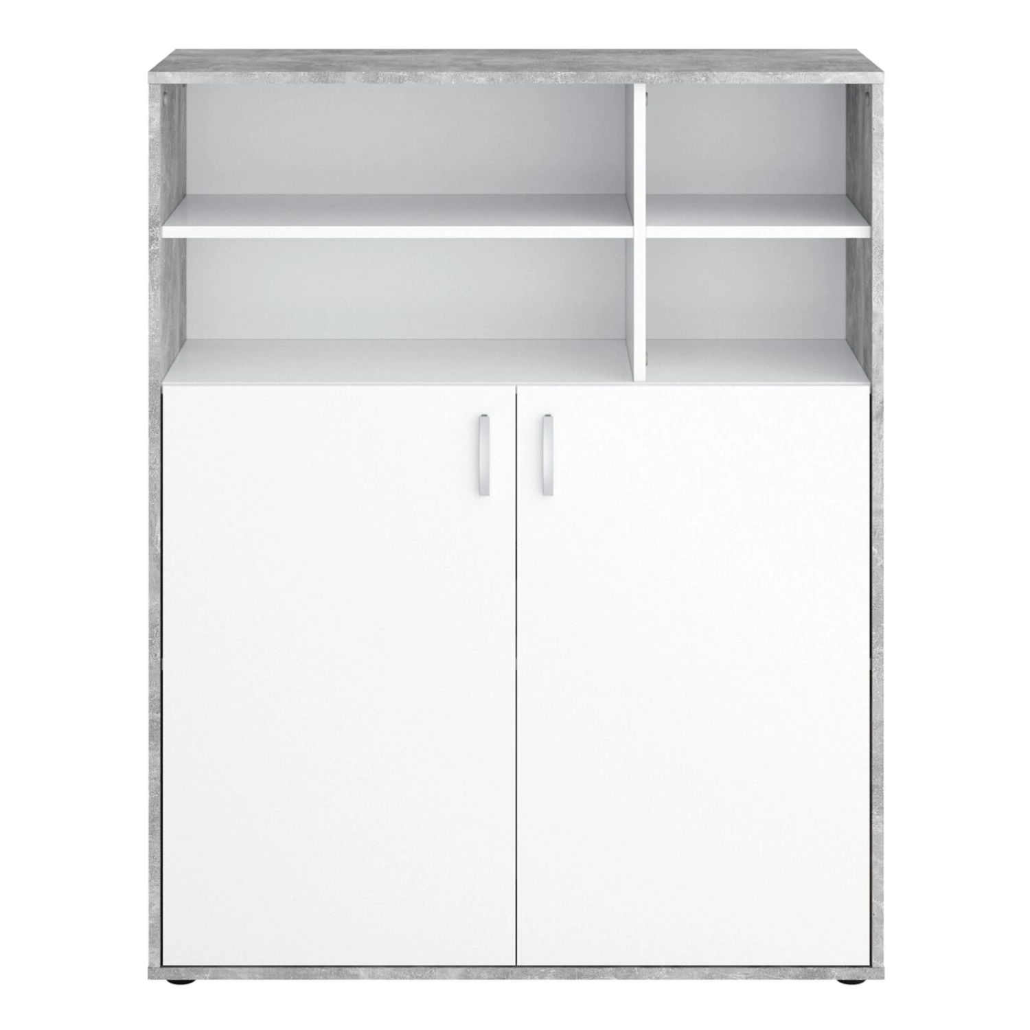 Kommode - Beton-weiß - 95 cm 3 Kommode - Beton-weiß - 95 cm – Bild 3