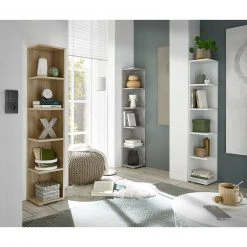 Eckregal - Sonoma Eiche - 142 cm hoch -Esszimmer Verkaufsgeschäft 0153001902 06 1600Wx1600H