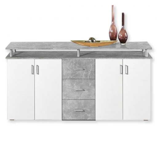 Sideboard - Beton-weiß - 178 cm -Esszimmer Verkaufsgeschäft 0153010600 1600Wx1600H