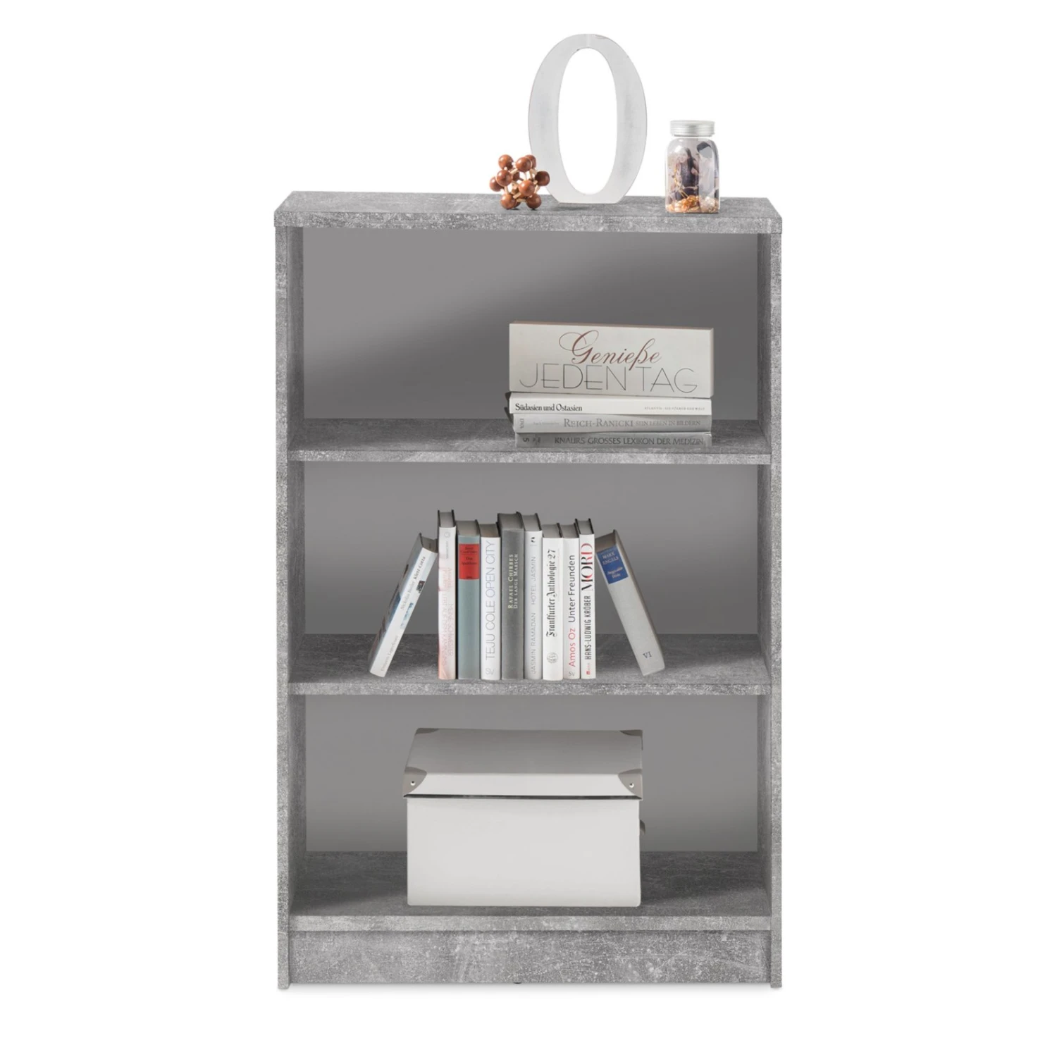 Regal - Beton-weiß - 72 cm breit 1 Regal - Beton-weiß - 72 cm breit