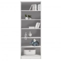 Regal - weiß - 5 Einlegeböden - 72 cm breit