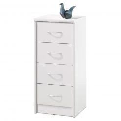 Kommode - weiß - 38 cm breit