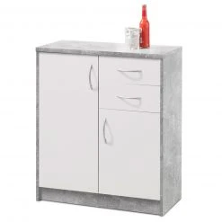 Kommode - Beton-weiß - 74 cm -Esszimmer Verkaufsgeschäft 0153013901 03 1600Wx1600H