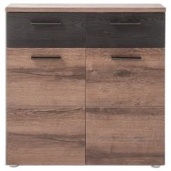 Kommode - Schlammeiche-Schwarzeiche - 2 Türen