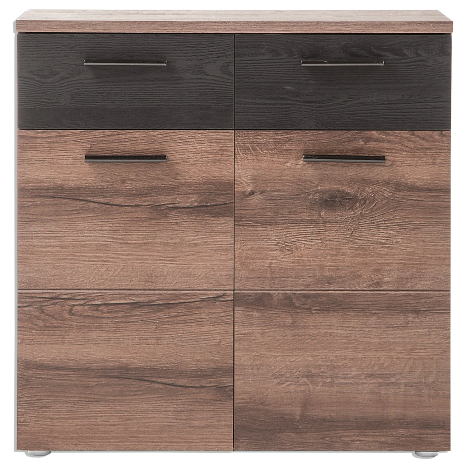 Kommode - Schlammeiche-Schwarzeiche - 2 Türen 1 Kommode - Schlammeiche-Schwarzeiche - 2 Türen