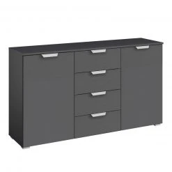 Sideboard - grau metallic - 140 cm 7 Sideboard - grau metallic - 140 cm -Esszimmer Verkaufsgeschäft 0194001500 03 1600Wx1600H