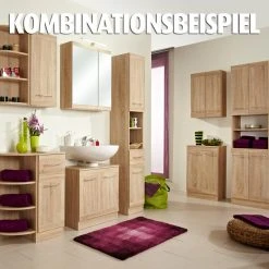 Abschlussecke - Eiche natur - mit Absatz - 33 cm breit -Esszimmer Verkaufsgeschäft 0287022800 03 1600Wx1600H