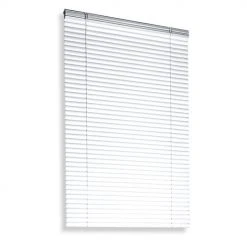 Alu-Jalousie - weiß - mit Zubehör - 80x175 cm