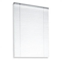 Alu-Jalousie - weiß - mit Zubehör - 100x175 cm