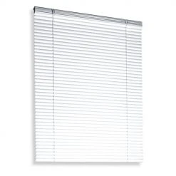 Alu-Jalousie - weiß - mit Zubehör - 120x175 cm