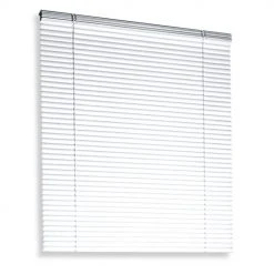 Alu-Jalousie - weiß - mit Zubehör - 140x175 cm