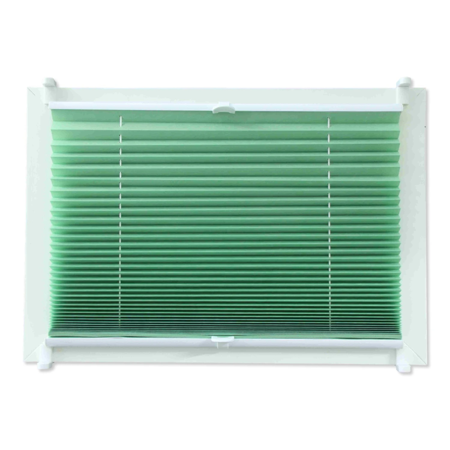 Plissee - mint - mit Klemmträger - 110x130 cm 1 Plissee - mint - mit Klemmträger - 110x130 cm