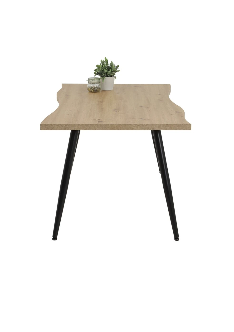 Esstisch - Artisan Eiche-schwarz - 160 cm 3 Esstisch - Artisan Eiche-schwarz - 160 cm – Bild 3