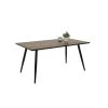 Esstisch - Oldwood-schwarz - 160 cm