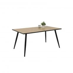 Esstisch - Artisan Eiche-schwarz - 160 cm