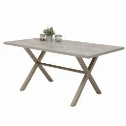 Esstisch - Betonoptik - 160x90 cm -Esszimmer Verkaufsgeschäft 0405009500 02 1600Wx1600H