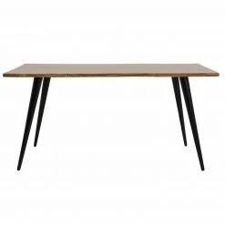 Esstisch - Akazie massiv - Baumkante - 160x90 cm -Esszimmer Verkaufsgeschäft 0405009600 02 1600Wx1600H