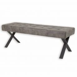 Bank DONNA II - braun - Kunstleder Vintage