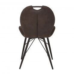 Polsterstuhl - anthrazit-schwarz - Microfasersitz -Esszimmer Verkaufsgeschäft 0405025800 05 1600Wx1600H