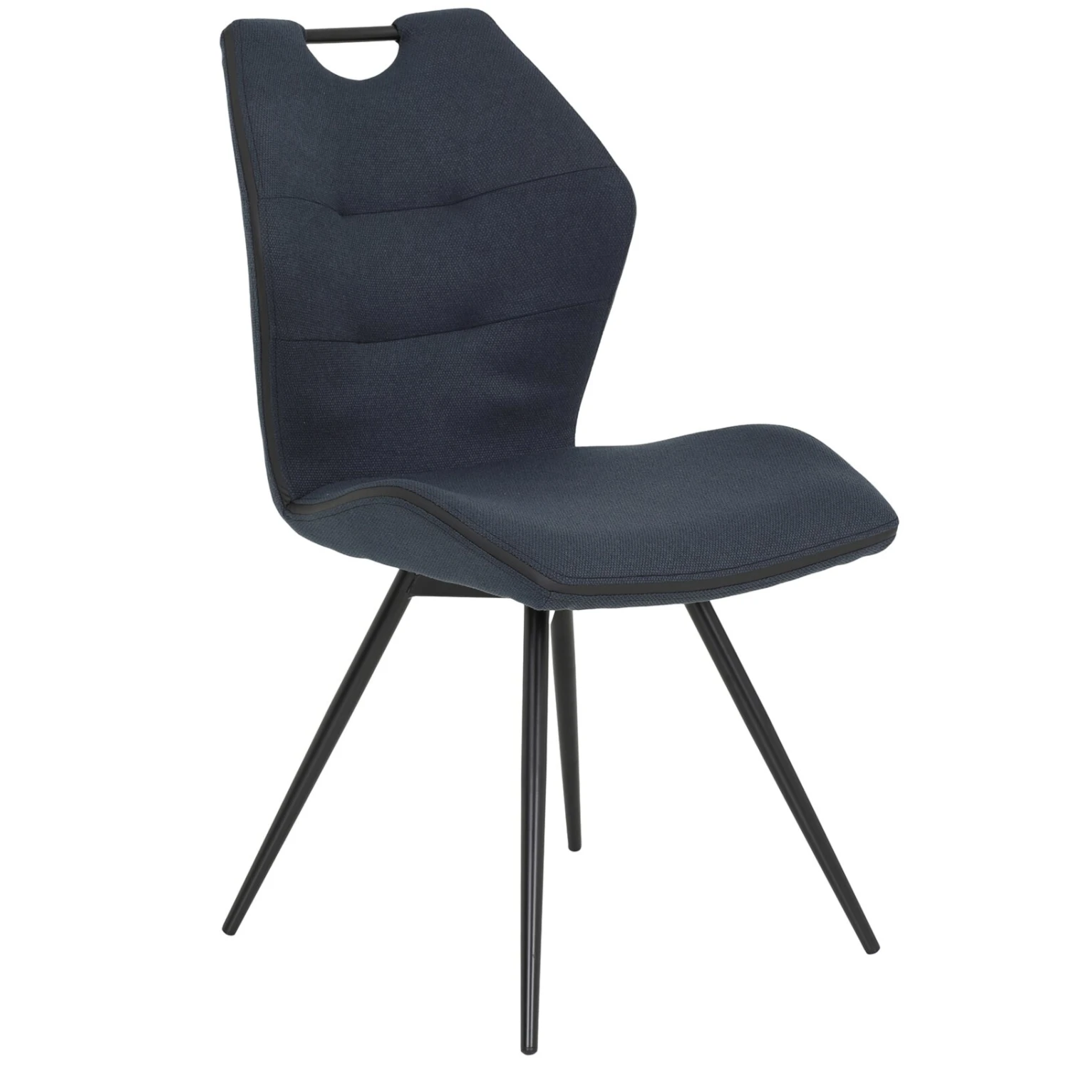 Stuhl - blau - Webstoff 1 Stuhl - blau - Webstoff