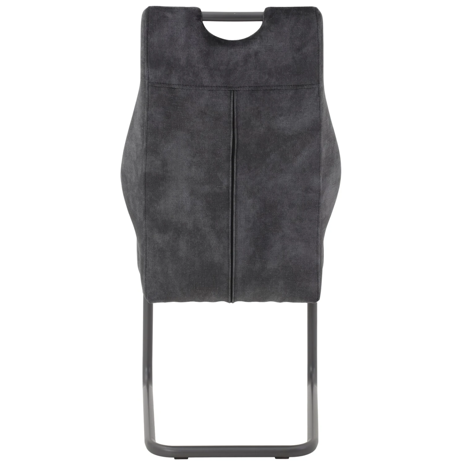 Schwingstuhl - anthrazit - Samtvelour 5 Schwingstuhl - anthrazit - Samtvelour – Bild 5