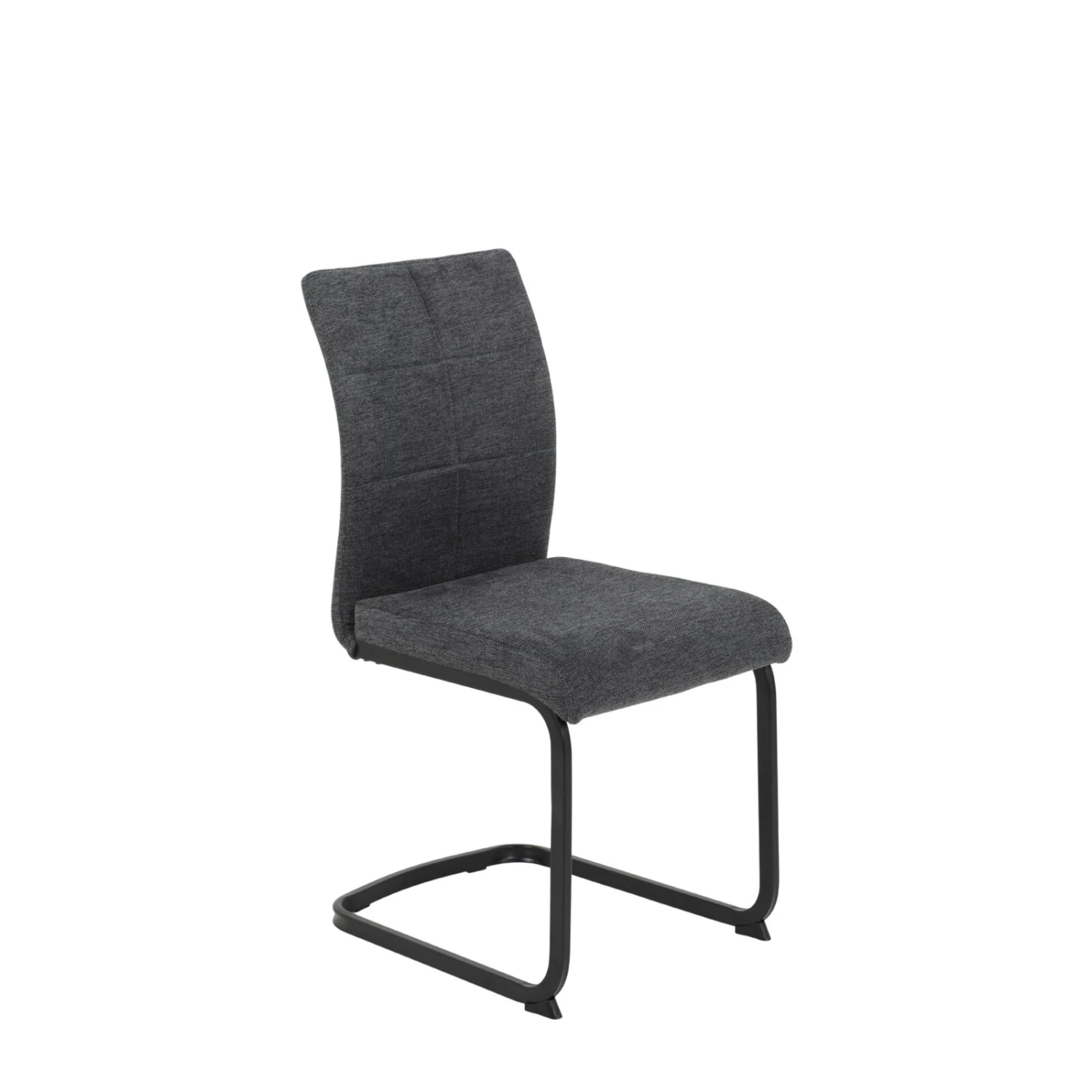 Schwingstuhl - anthrazit-schwarz - Webstoff 1 Schwingstuhl - anthrazit-schwarz - Webstoff