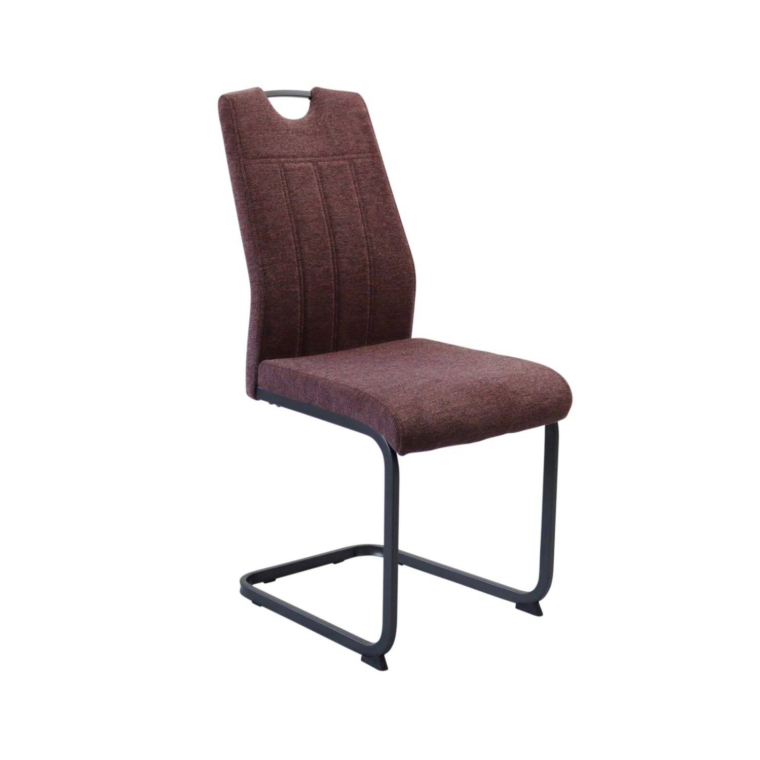 Schwingstuhl - wildberry-schwarz - Steppnähte - mit Griff 1 Schwingstuhl - wildberry-schwarz - Steppnähte - mit Griff