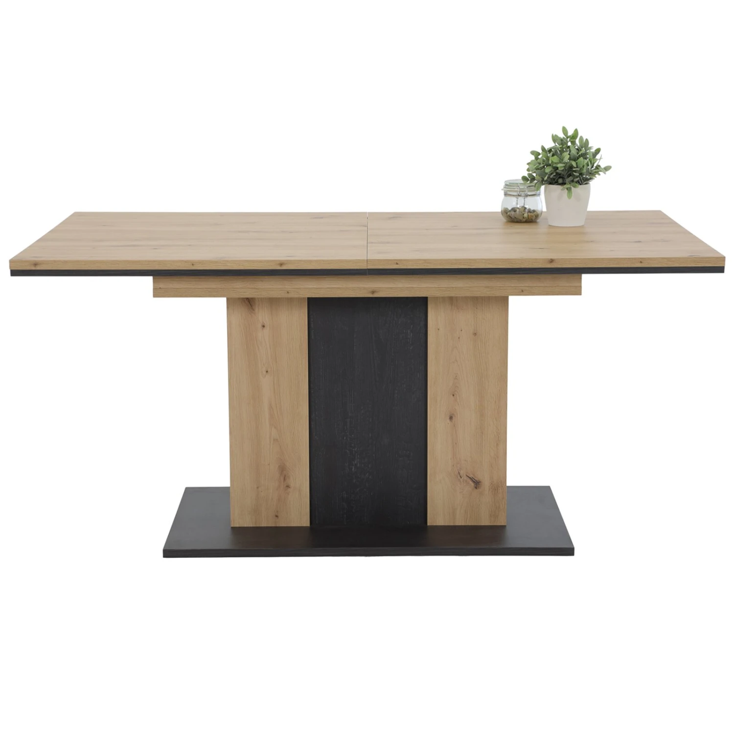 Esstisch - Artisan Eiche-Burned Wood - ausziehbar bis 210 cm 3 Esstisch - Artisan Eiche-Burned Wood - ausziehbar bis 210 cm – Bild 3