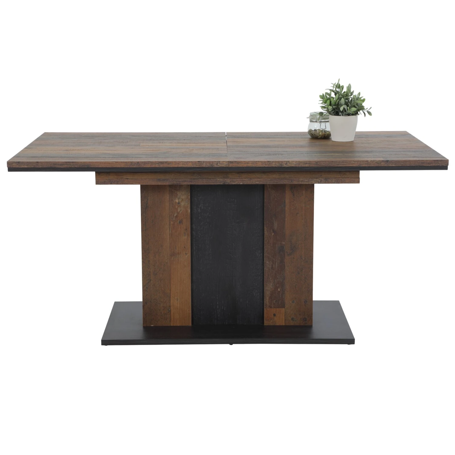 Esstisch - Oldwood-Burned Wood - ausziehbar bis 210 cm 3 Esstisch - Oldwood-Burned Wood - ausziehbar bis 210 cm – Bild 3