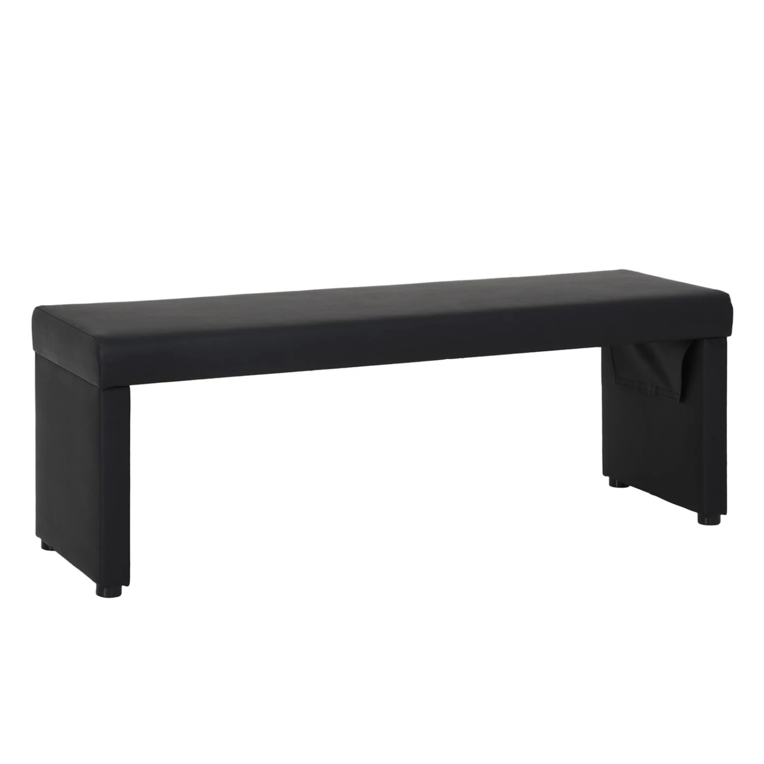 Sitzbank - schwarz - Kunstleder 1 Sitzbank - schwarz - Kunstleder