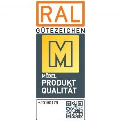 Relaxhocker - grau-blau - Microfaser - verstellbar -Esszimmer Verkaufsgeschäft 0426016100 44 1600Wx1600H