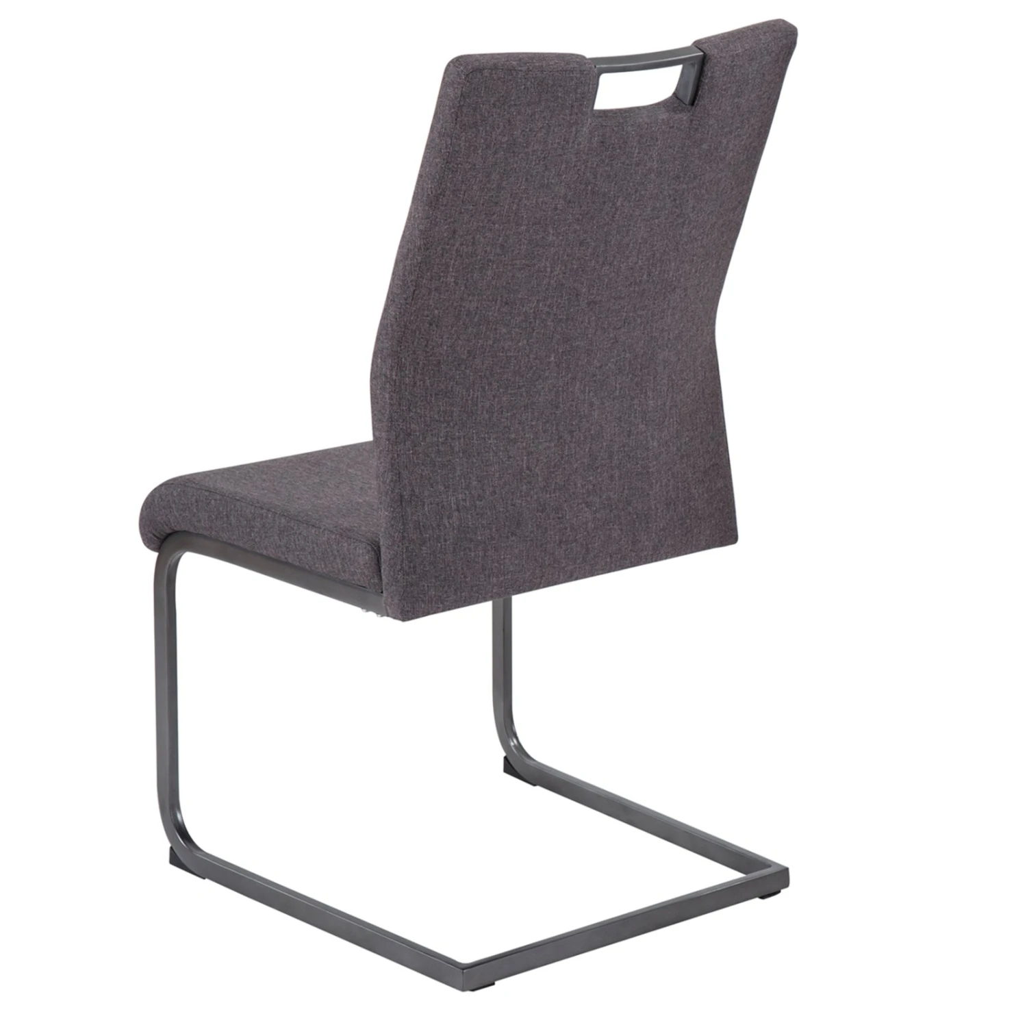 Schwingstuhl - grau - Webstoff 2 Schwingstuhl - grau - Webstoff – Bild 2