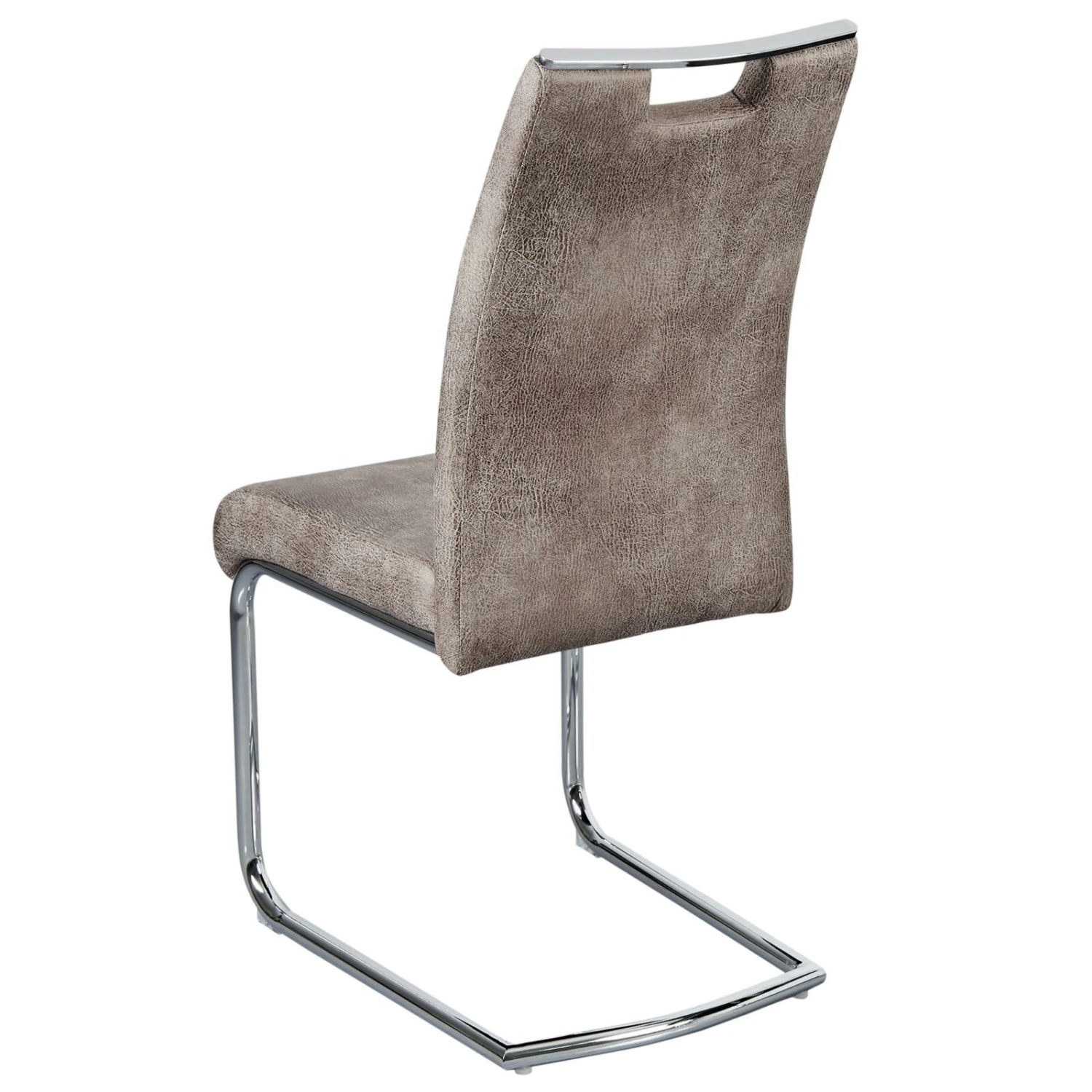 Schwingstuhl - Vintage-hell - Kunstleder - mit Griff 2 Schwingstuhl - Vintage-hell - Kunstleder - mit Griff – Bild 2