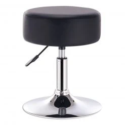 Hocker - schwarz - höhenverstellbar