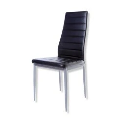 Polsterstuhl - schwarz - Lederoptik 8 Polsterstuhl - schwarz - Lederoptik -Esszimmer Verkaufsgeschäft 1015013800 04 1600Wx1600H