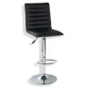 Barhocker - schwarz - höhenverstellbar