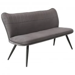 Sitzbank - grau - mit Keder