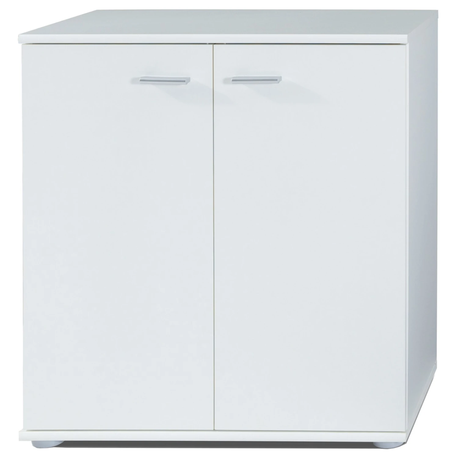 Kommode - weiß - 2 Türen - 71 cm breit 1 Kommode - weiß - 2 Türen - 71 cm breit