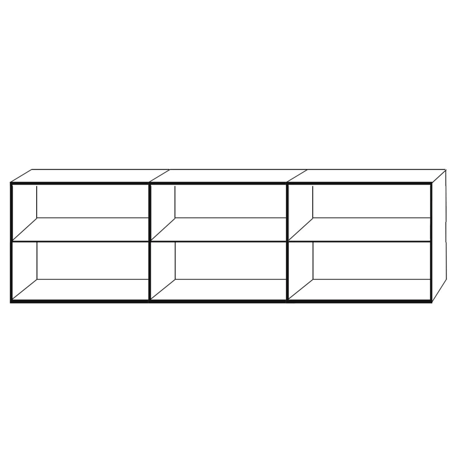 TV-Lowboard - Kernbuche teilmassiv - 170 cm 2 TV-Lowboard - Kernbuche teilmassiv - 170 cm – Bild 2