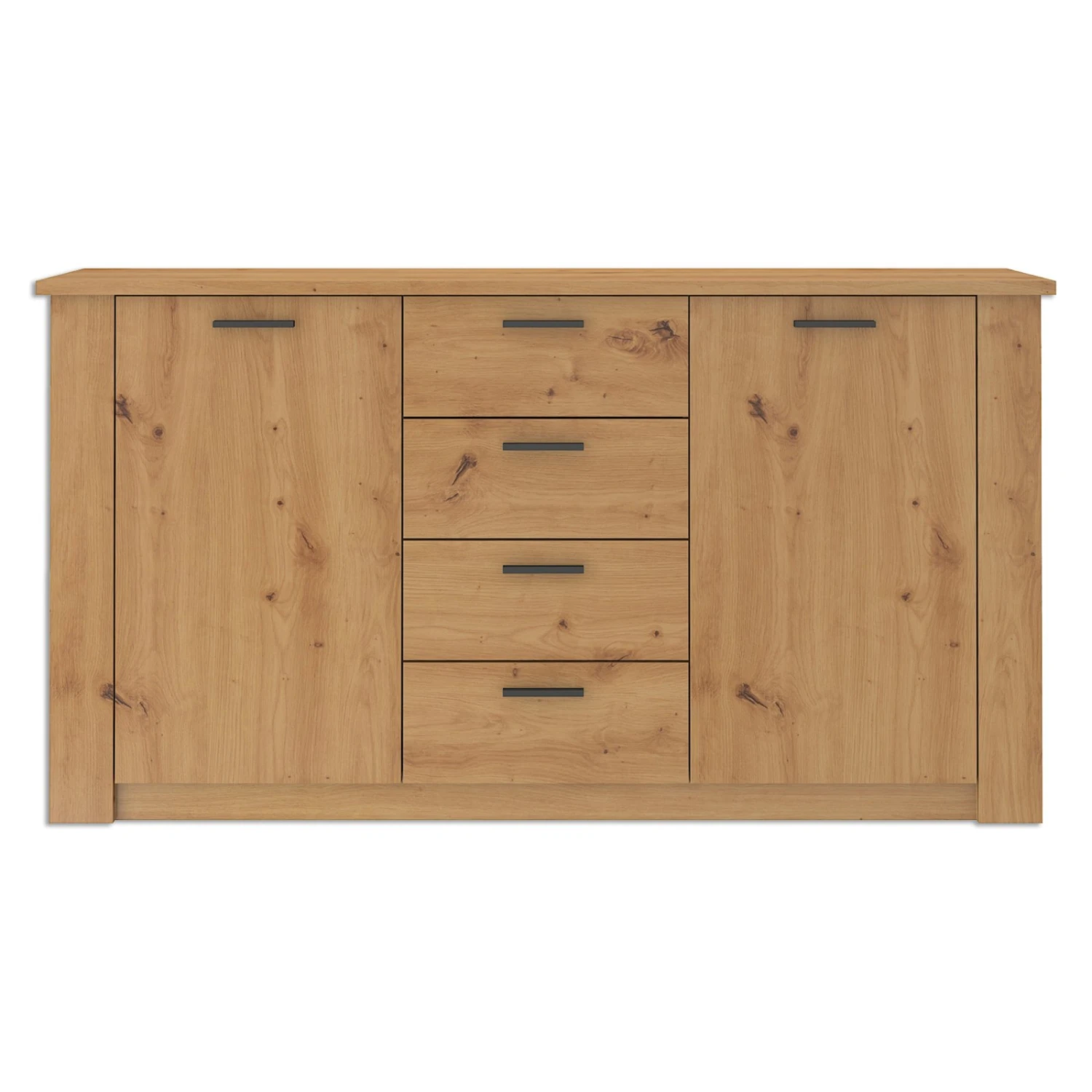 Sideboard - Artisan Eiche - 4 Schubkästen 1 Sideboard - Artisan Eiche - 4 Schubkästen