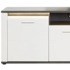 Luca Bessoni Lowboard ALASSIO - weiß Hochglanz - Matera dunkel - 204 cm 9 Luca Bessoni Lowboard ALASSIO - weiß Hochglanz - Matera dunkel - 204 cm -Esszimmer Verkaufsgeschäft 1016019300 03 1600Wx1600H