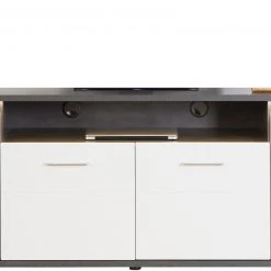 Luca Bessoni Lowboard ALASSIO - weiß Hochglanz - Matera dunkel - 204 cm 10 Luca Bessoni Lowboard ALASSIO - weiß Hochglanz - Matera dunkel - 204 cm -Esszimmer Verkaufsgeschäft 1016019300 04 1600Wx1600H