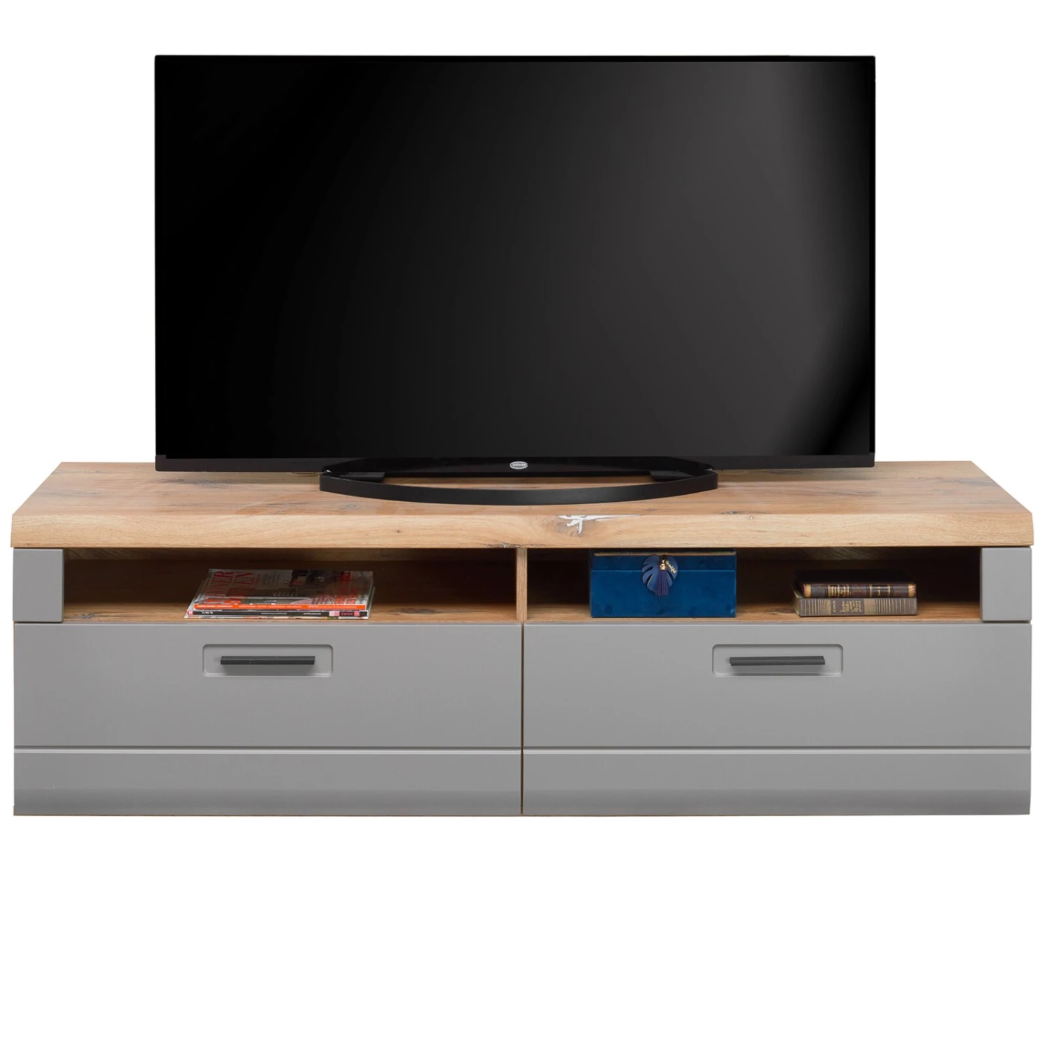 Luca Bessoni Lowboard AURIS - Basalt-Flagstaff Eiche - 163 cm 2 Luca Bessoni Lowboard AURIS - Basalt-Flagstaff Eiche - 163 cm – Bild 2