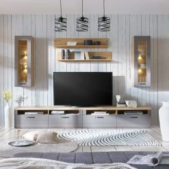 Luca Bessoni Lowboard AURIS - Basalt-Flagstaff Eiche - 163 cm 13 Luca Bessoni Lowboard AURIS - Basalt-Flagstaff Eiche - 163 cm -Esszimmer Verkaufsgeschäft 1016021100 06 1600Wx1600H