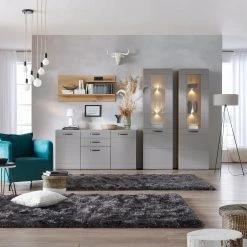 Luca Bessoni Wandpaneel AURIS - Flagstaff Eiche - 120 cm -Esszimmer Verkaufsgeschäft 1016021200 03 1600Wx1600H