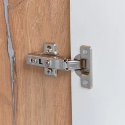 Luca Bessoni Highboardvitrine AURIS - weiß-Flagstaff Eiche - 95 cm -Esszimmer Verkaufsgeschäft 1016021601 12 1600Wx1600H