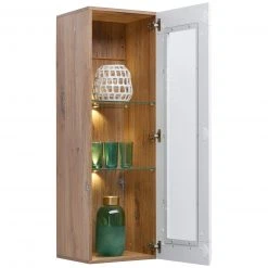 Luca Bessoni Hängevitrine AURIS - weiß-Flagstaff Eiche 15 Luca Bessoni Hängevitrine AURIS - weiß-Flagstaff Eiche -Esszimmer Verkaufsgeschäft 1016021701 03 1600Wx1600H