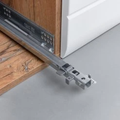 Luca Bessoni Lowboard AURIS - weiß-Flagstaff Eiche - 190 cm -Esszimmer Verkaufsgeschäft 1016022101 07 1600Wx1600H