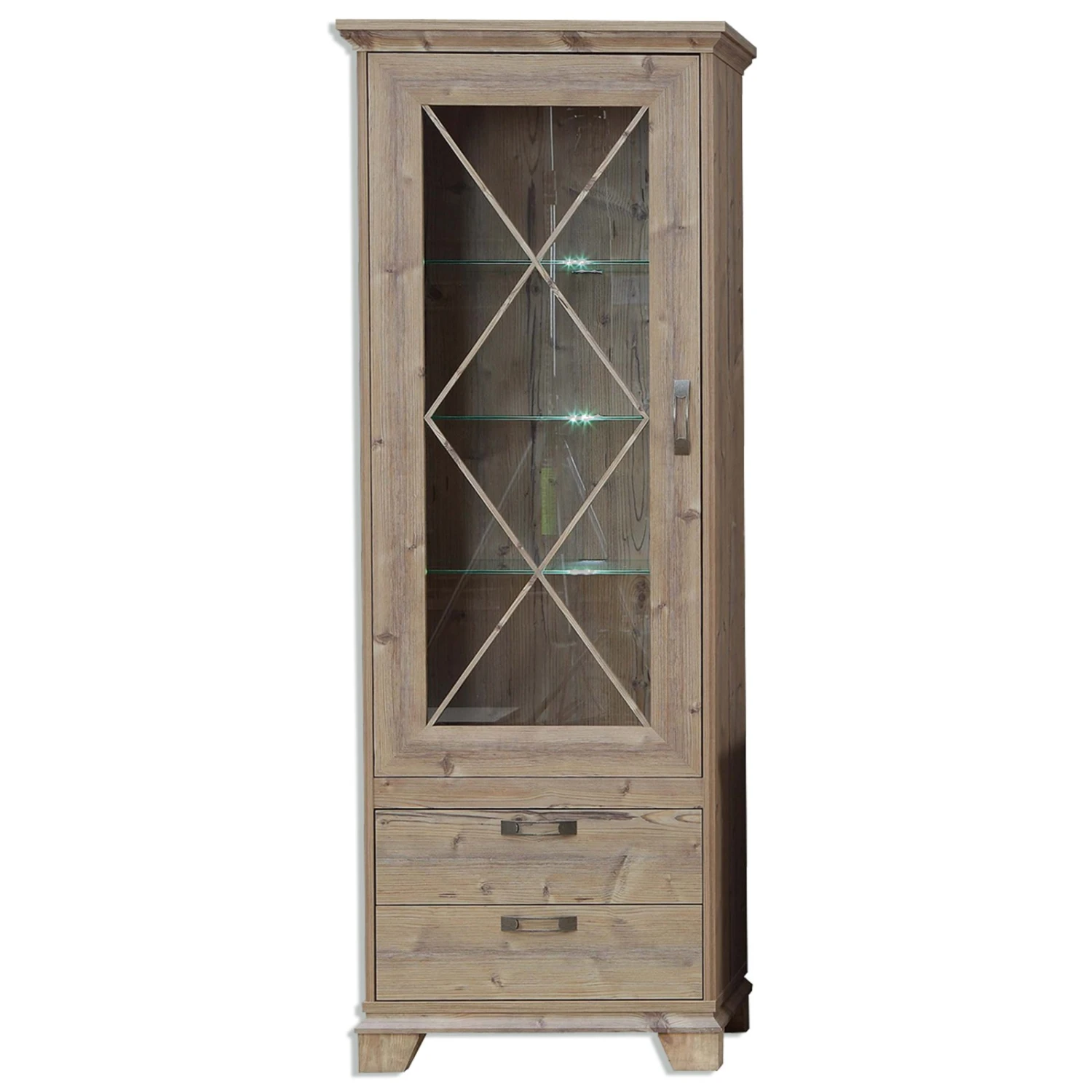 Vitrine - Bramberg Fichte - 76 cm 1 Vitrine - Bramberg Fichte - 76 cm